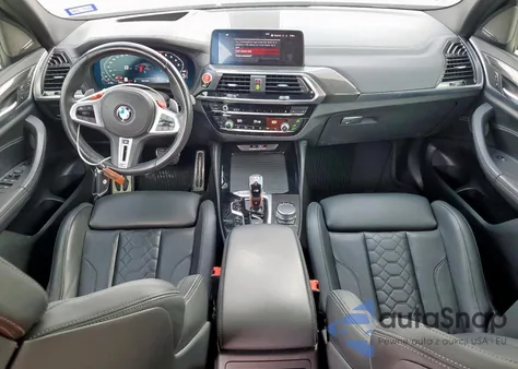 2021 BMW X3 M Competition z USA, uszkodzony, nr VIN 5YMTS0C08M9F87661